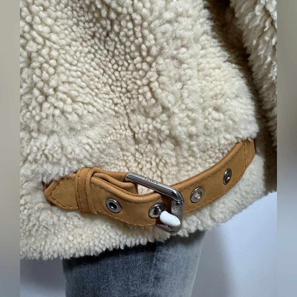 EUC Amiri Oversized Shearling Jacket